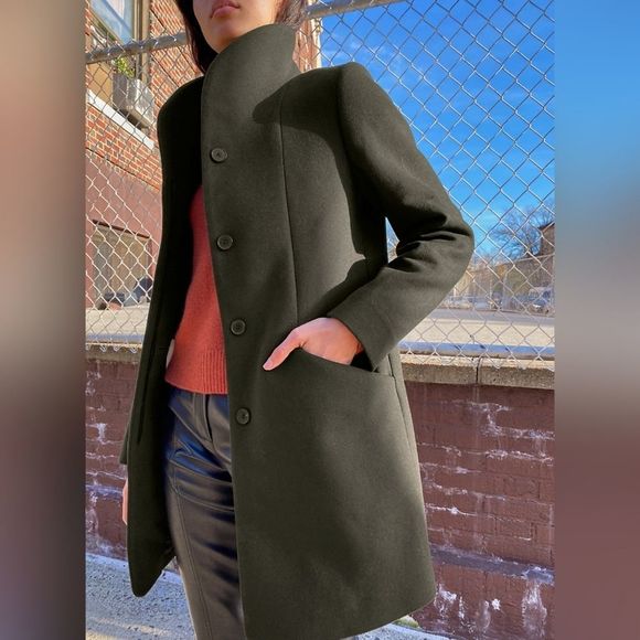 Aritzia Wilfred Cocoon coat XXS in VGUC - Picture 4 of 16